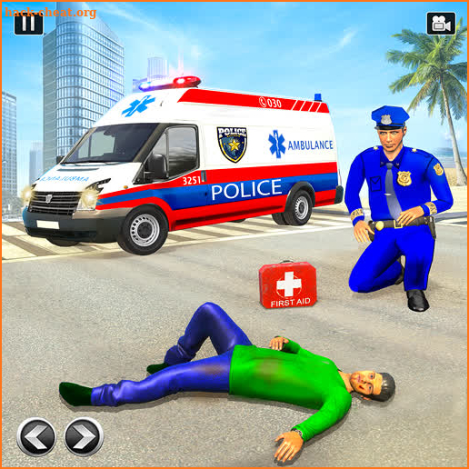 Police Ambulance Rescue Games screenshot