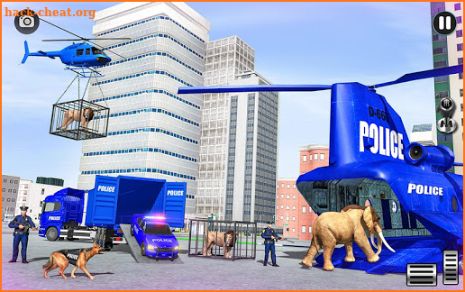 Police Animal Transport Truck screenshot