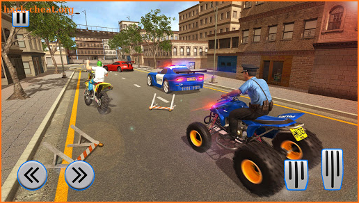 Police ATV Quad Bike Real Gangster Chase screenshot