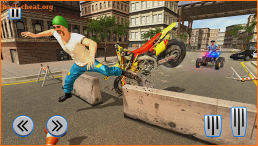 Police ATV Quad Bike Real Gangster Chase screenshot