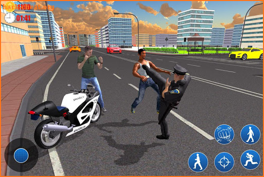 Police Bike Chase: Cop Vs Gangster screenshot
