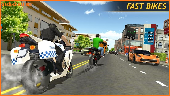 Police Bike Racing Free screenshot
