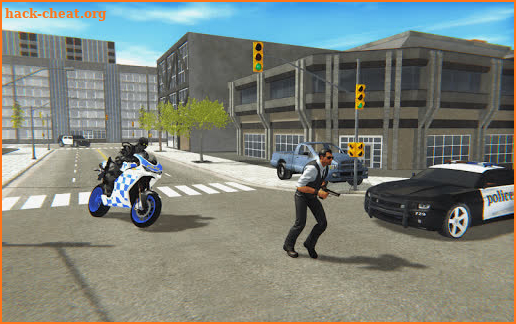 Police Bike Real Crime City Driver screenshot