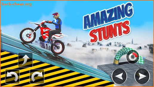 Police Bike Stunt Games : 3D Mega Ramp Stunts Game screenshot