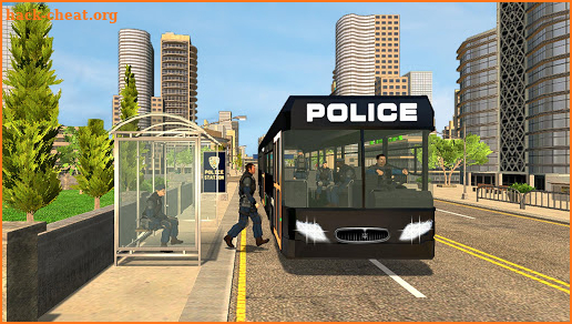 Police Bus Driving Simulator: US Cops Coach Drive screenshot