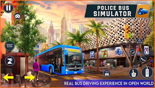 Police Bus Simulator Bus Games screenshot
