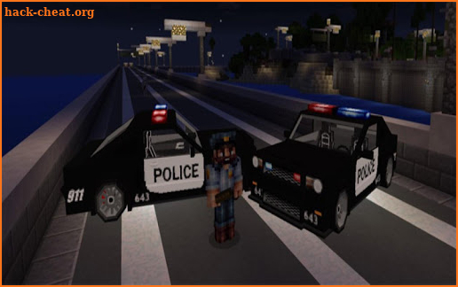Police Car Addon MCPE screenshot
