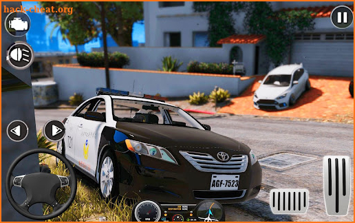 Police Car Chase Driving 3d screenshot