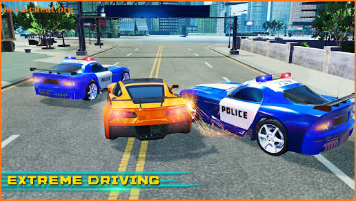 Police Car Chase: Modern Car Racing Games Free screenshot