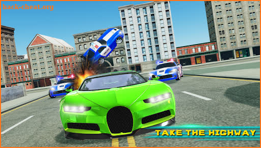 Police Car Chase: Modern Car Racing Games Free screenshot