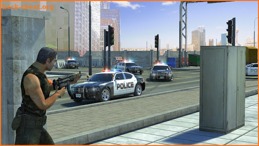 Police Car Chase: Real car Parking game: Cop Games screenshot