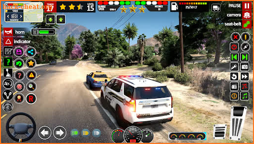 Police Car Chase Simulator 3D screenshot