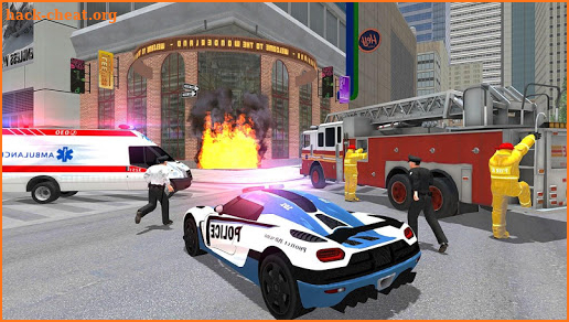 Police Car Crime Driving screenshot