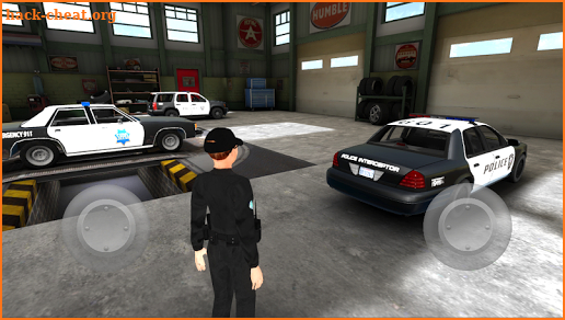 Police Car Drift Simulator screenshot