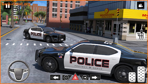Police Car Driving Car Game 3d screenshot