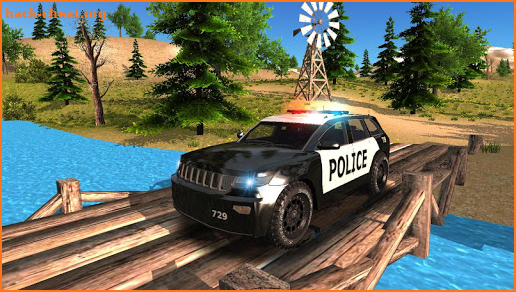 Police Car Driving Offroad screenshot