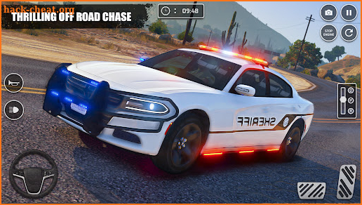 Police Car Driving Offroad 3D screenshot