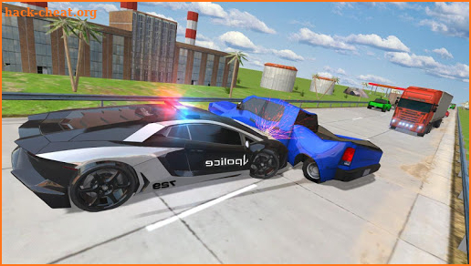Police Car Driving Traffic screenshot