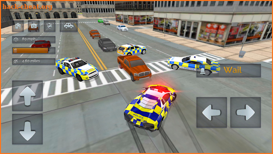 Police Car Driving vs Street Racing Cars screenshot