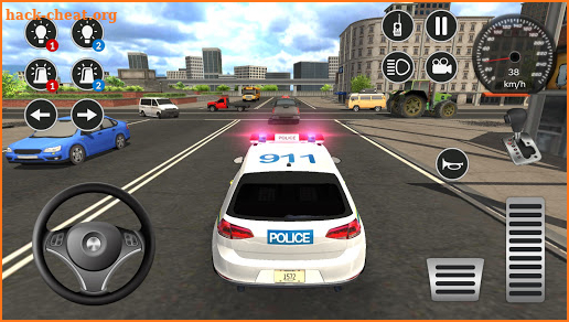 Police Car Game Simulation 2021 screenshot