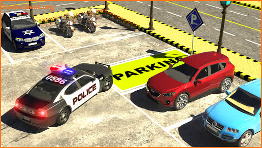 Police Car Games Parking 3D screenshot