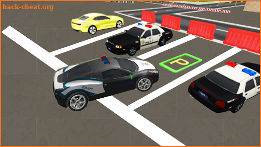 Police Car Parking Game 3D Free screenshot