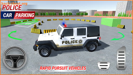 Police Car Parking Prado Drive screenshot