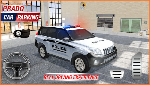 Police Car Parking Prado Drive screenshot