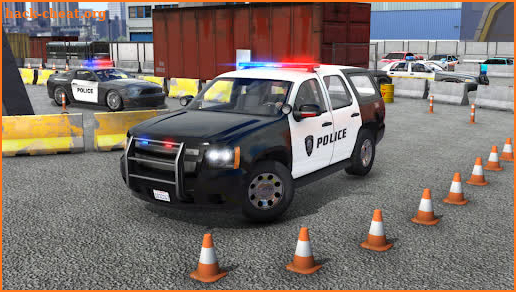 Police Car Parking Real Car screenshot