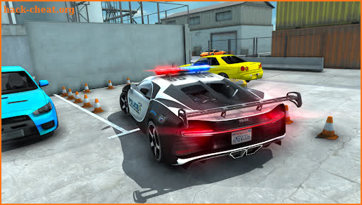 Police Car Parking Real Car screenshot