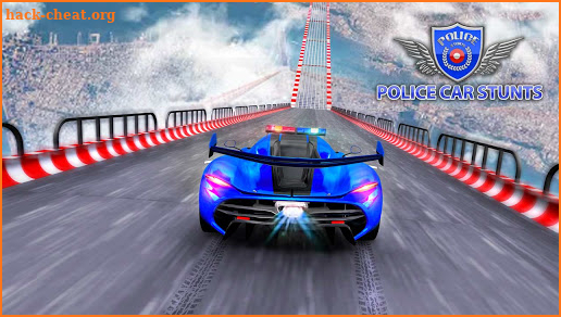Police Car Prado Stunt Crazy Car Racing Games 3D screenshot