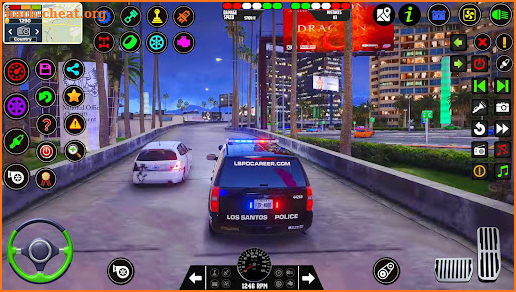 Police Car Sim Cop Game 2024 screenshot