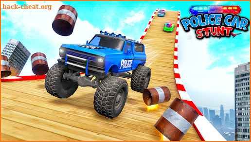 Police Car Stunt Games - Mega Ramps screenshot