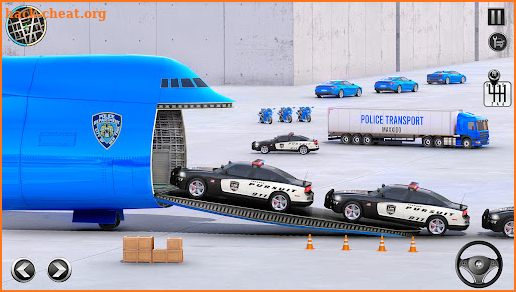 Police Car Tank Transport Sim screenshot