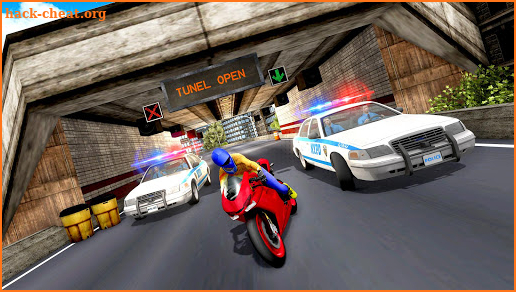 Police Car Vs Theft Bike screenshot