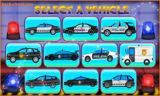 Police Car Wash Service Station: Truck Repair Game screenshot