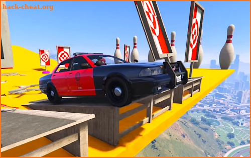 Police Cars Superhero Stunt Simulator screenshot