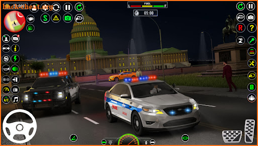 Police Chase Car 3d Simulator screenshot