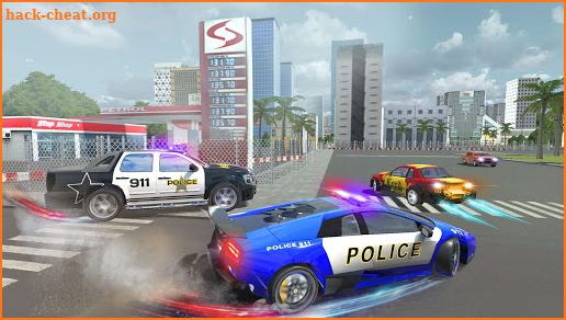 Police Chase Car Drifting Game: Cop Car Driver Sim screenshot
