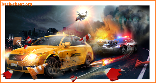 Police Chase -Death Race Speed Car Shooting Racing screenshot