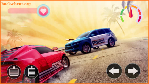 Police Chase: Death racing, Car game, Road warrior screenshot