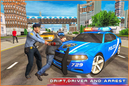 Police Chase Dodge: Police Chase Games 2018 screenshot