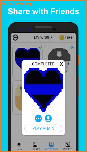 Police Color by Number Book - Pixel Art Pages screenshot