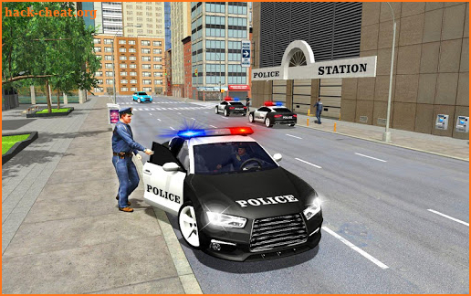 Police Cop Spooky Stunt Parking screenshot