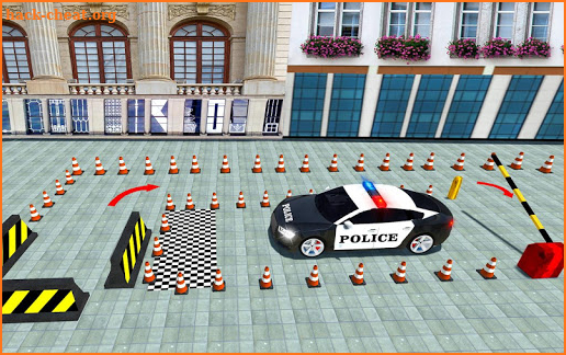 Police Cop Spooky Stunt Parking screenshot
