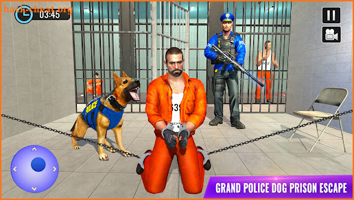 Police Dog Prison Escape Game screenshot