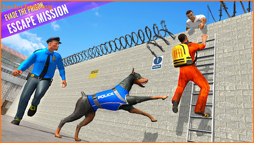Police Dog Prison Escape Game screenshot