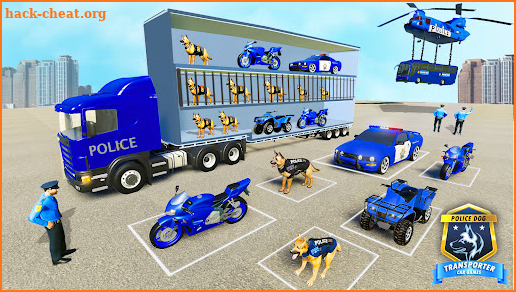 Police Dog Transport Car Games screenshot