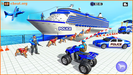 Police Dog Transport Car Games screenshot