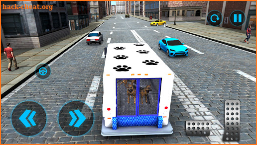 Police Dogs Van Driver: Transport Truck Games screenshot